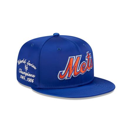 New York Mets Satin Script 9FIFTY Snapback Hat