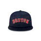 Boston Red Sox Satin Script 9FIFTY Snapback Hat