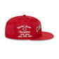 Cincinnati Reds Satin Script 9FIFTY Snapback Hat