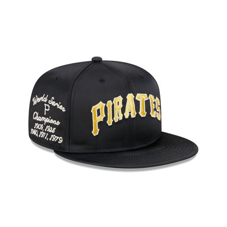 Pittsburgh Pirates Satin Script 9FIFTY Snapback Hat
