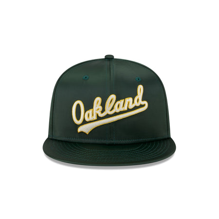 Oakland Athletics Satin Script 9FIFTY Snapback Hat