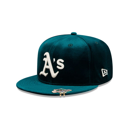 Oakland Athletics Velvet Visor Clip 59FIFTY Fitted Hat