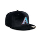 Arizona Diamondbacks Velvet Visor Clip 59FIFTY Fitted Hat
