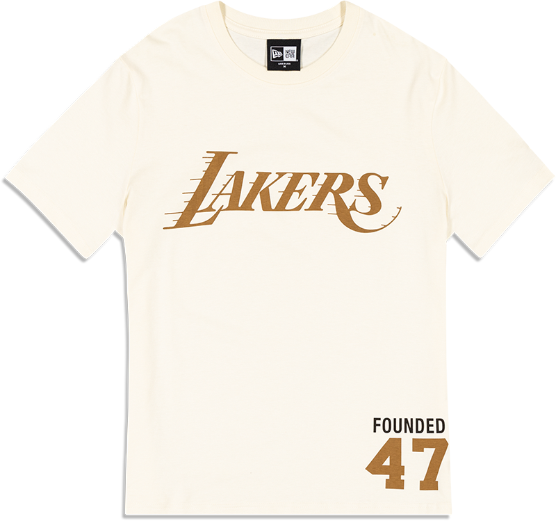 Los Angeles Lakers Cord White T-Shirt