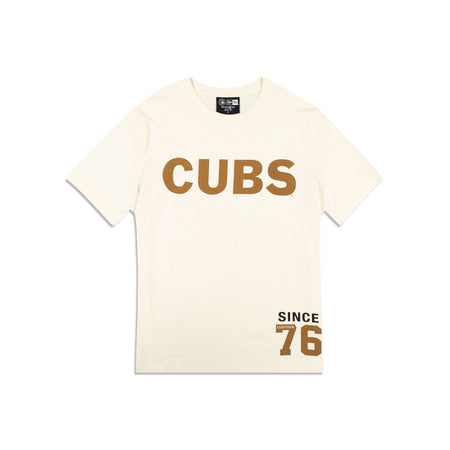 Chicago Cubs Cord White T-Shirt