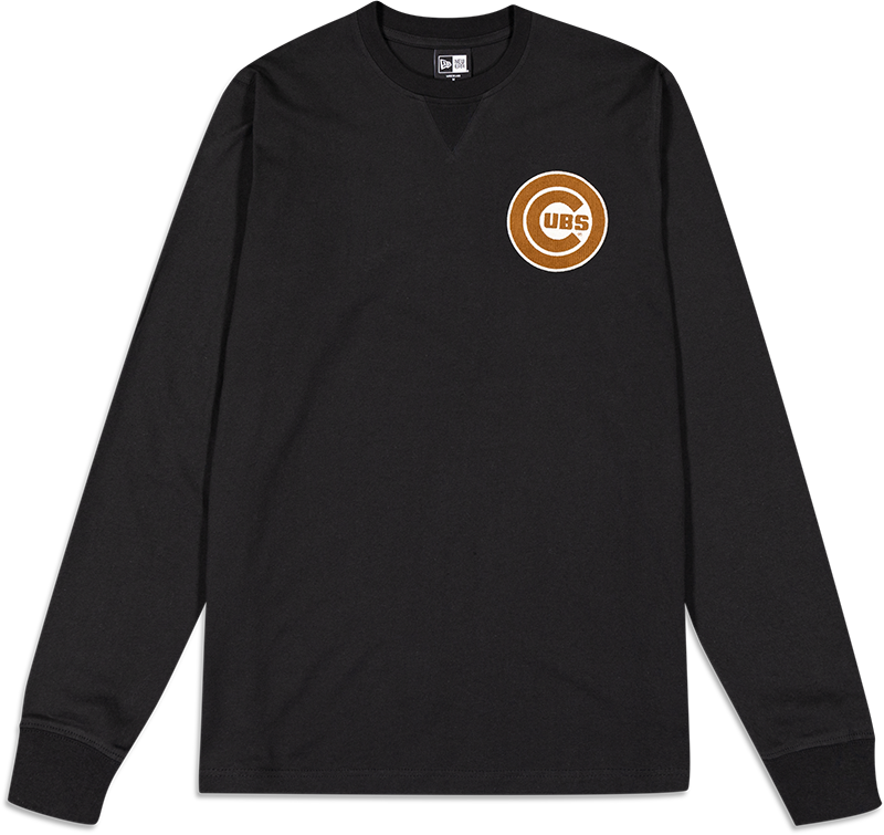 Chicago Cubs Cord Black T-Shirt
