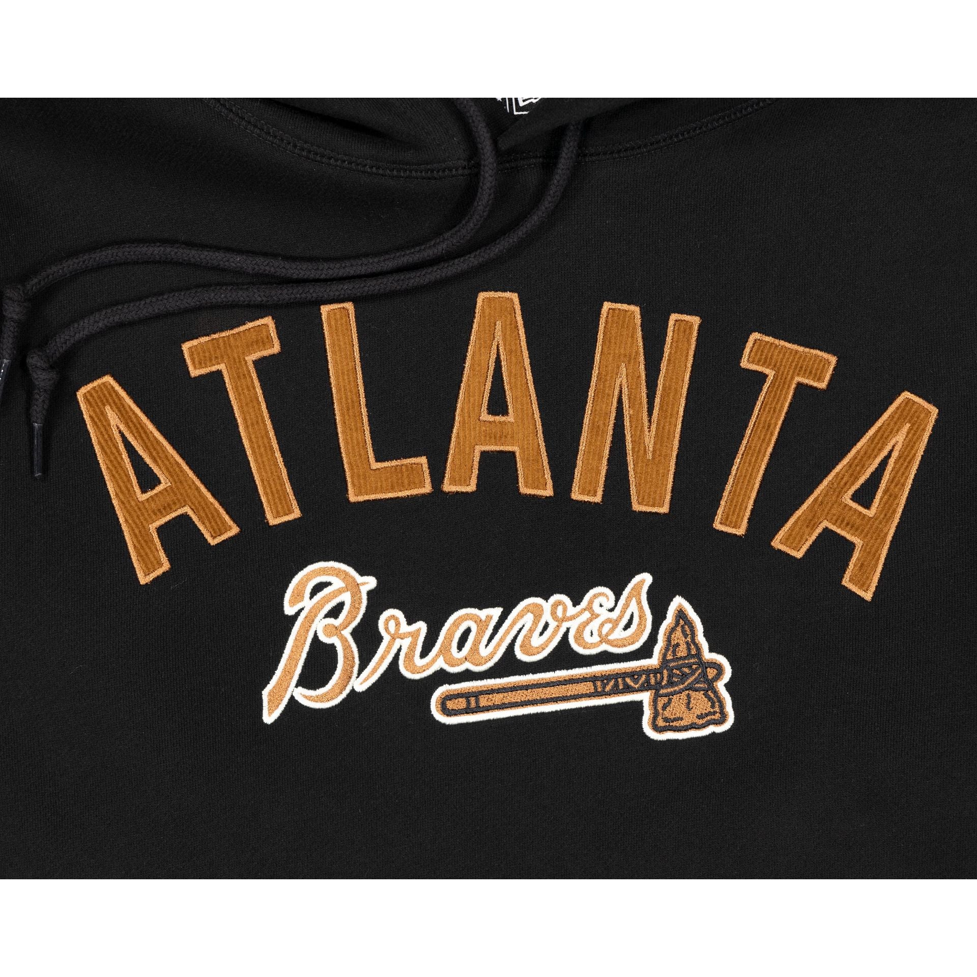 Atlanta Braves Cord Hoodie – New Era Cap