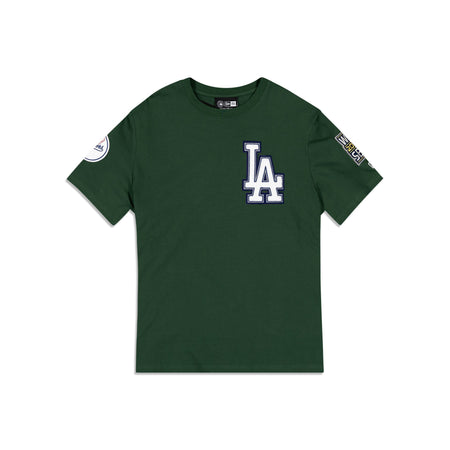 Los Angeles Dodgers Logo Select Color Flip Green T-Shirt