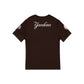 New York Yankees Logo Select Color Flip Brown T-Shirt