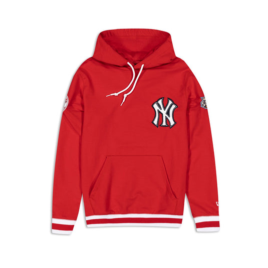 New York Yankees Logo Select Color Flip Red Hoodie - New Era Cap