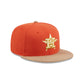 Houston Astros Autumn Wheat 9FIFTY Snapback Hat