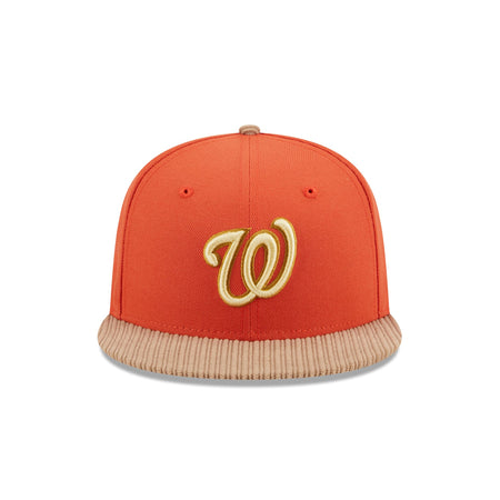 Washington Nationals Autumn Wheat 9FIFTY Snapback Hat
