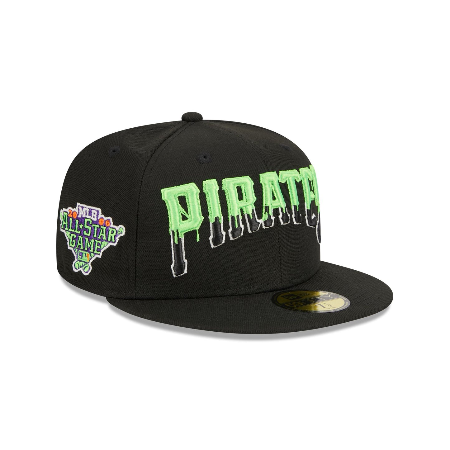 New ERA Pittsburgh Pirates Mlb Team Classic 39Thirty Stretch-Fitted Cap Black