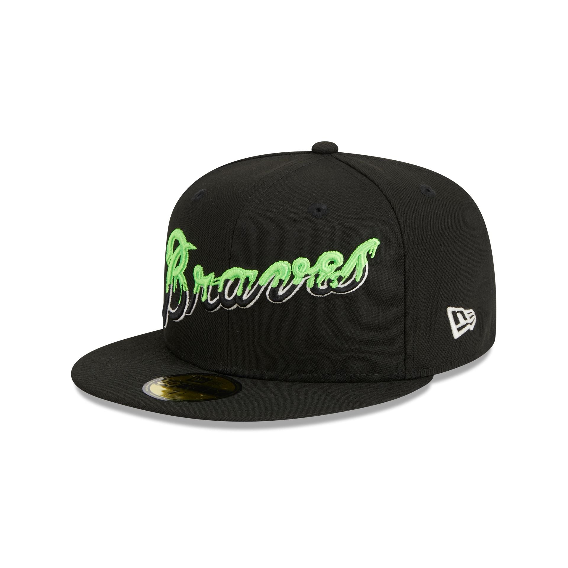Atlanta Braves Slime Drip 59FIFTY Fitted Hat – New Era Cap