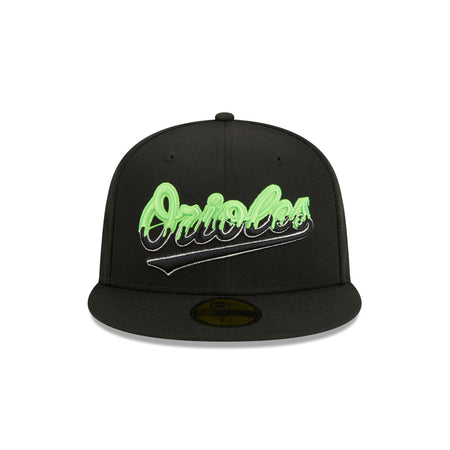 Baltimore Orioles Slime Drip 59FIFTY Fitted Hat