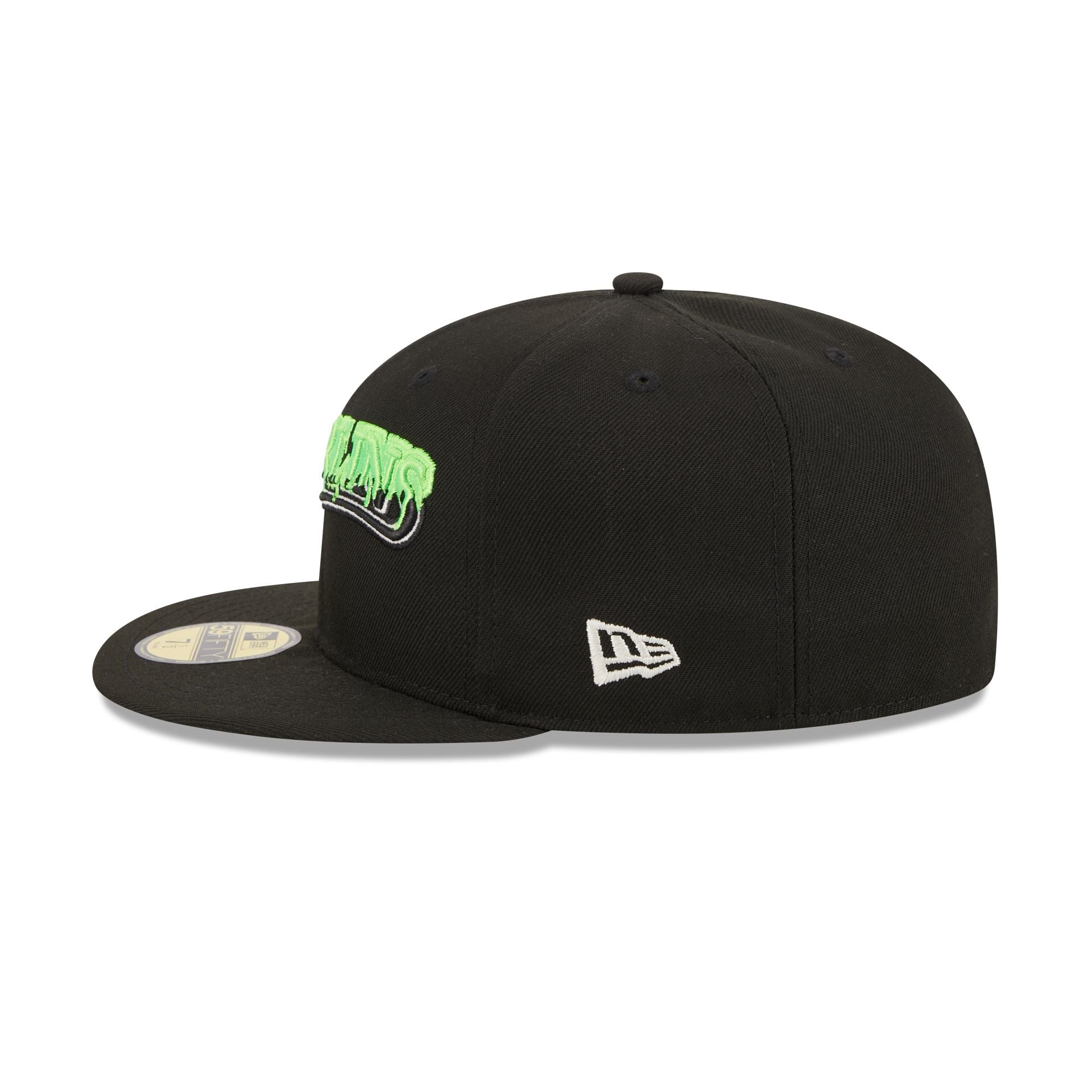 Drip Front Black Marlins Hat 59FIFTY Fitted Men’s
