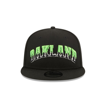 Oakland Athletics Slime Drip 9FIFTY Snapback Hat