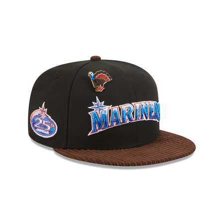 Seattle Mariners Feathered Cord 59FIFTY Fitted Hat