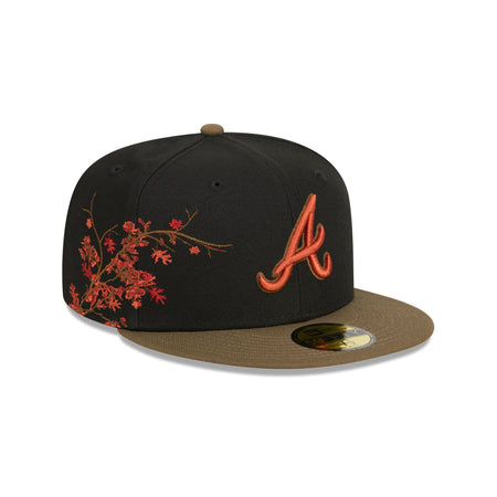 Atlanta Braves Rustic Fall 59FIFTY Fitted Hat