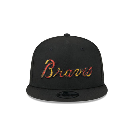 Atlanta Braves Rustic Fall 9FIFTY Snapback Hat