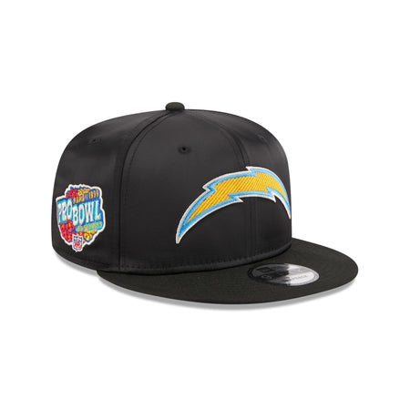 Los Angeles Chargers Satin 9FIFTY Snapback Hat