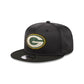 Green Bay Packers Satin 9FIFTY Snapback Hat