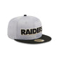 Las Vegas Raiders Satin 59FIFTY Fitted Hat