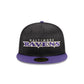 Baltimore Ravens Satin 59FIFTY Fitted Hat