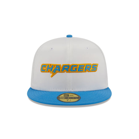 Los Angeles Chargers Satin 59FIFTY Fitted Hat
