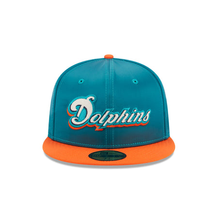 Miami Dolphins Satin 59FIFTY Fitted Hat