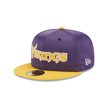 Minnesota Vikings Satin 59FIFTY Fitted Hat