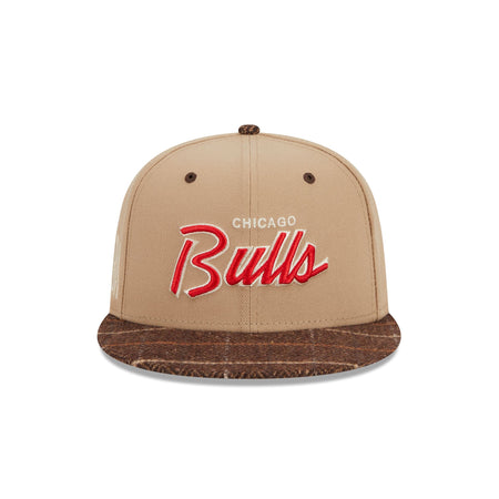 Chicago Bulls Traditional Check 9FIFTY Snapback Hat