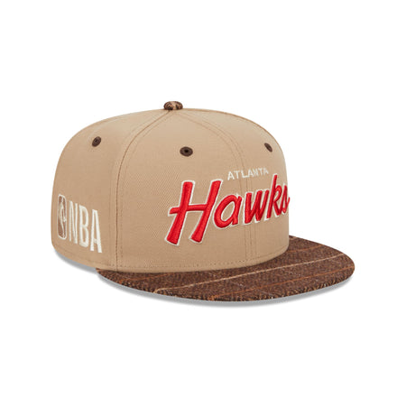 Atlanta Hawks Traditional Check 9FIFTY Snapback Hat