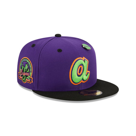 Atlanta Braves Trick or Treat 59FIFTY Fitted Hat