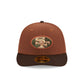 San Francisco 49ers Velvet Fill Low Profile 59FIFTY Fitted Hat
