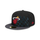 Miami Heat 2024 Rally Drive 59FIFTY Fitted