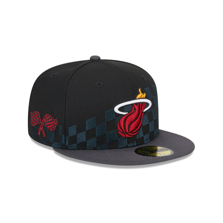 Miami Heat 2024 Rally Drive 59FIFTY Fitted Hat