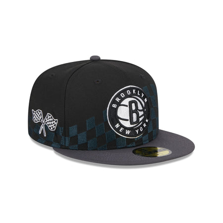 Brooklyn Nets 2024 Rally Drive 59FIFTY Fitted Hat