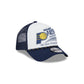 Indiana Pacers 2024 Rally Drive White 9FORTY A-Frame Trucker Hat