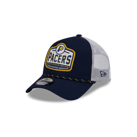Indiana Pacers 2024 Rally Drive 9FORTY A-Frame Trucker Hat