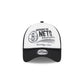 Brooklyn Nets 2024 Rally Drive White 9FORTY A-Frame Trucker Hat