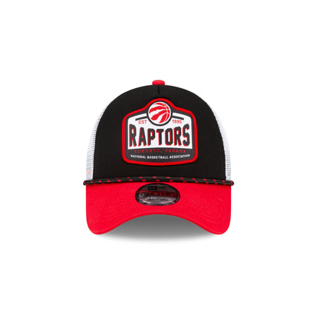 Toronto Raptors 2024 Rally Drive 9FORTY A-Frame Trucker Hat