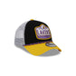 Los Angeles Lakers 2024 Rally Drive 9FORTY A-Frame Trucker Hat