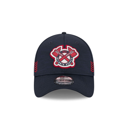 Atlanta Braves 2024 Clubhouse 39THIRTY Stretch Fit Hat