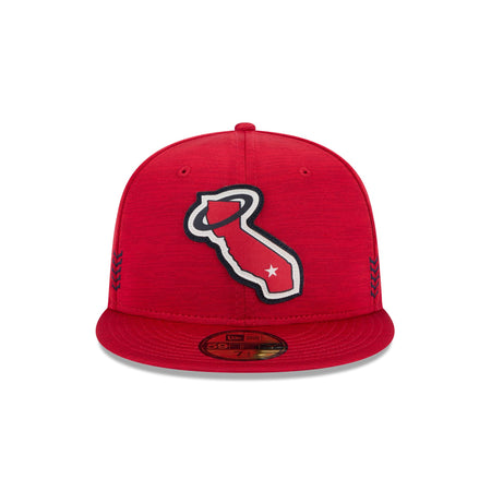 Los Angeles Angels 2024 Clubhouse 59FIFTY Fitted Hat