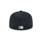 Los Angeles Angels 2024 Clubhouse Black 59FIFTY Fitted Hat