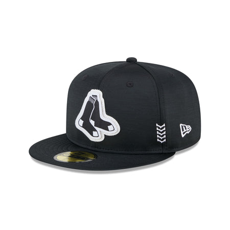 Boston Red Sox 2024 Clubhouse Black 59FIFTY Fitted Hat