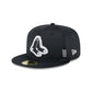 Boston Red Sox 2024 Clubhouse Black 59FIFTY Fitted