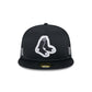 Boston Red Sox 2024 Clubhouse Black 59FIFTY Fitted Hat