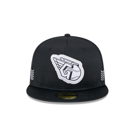 Cleveland Guardians 2024 Clubhouse Black 59FIFTY Fitted Hat